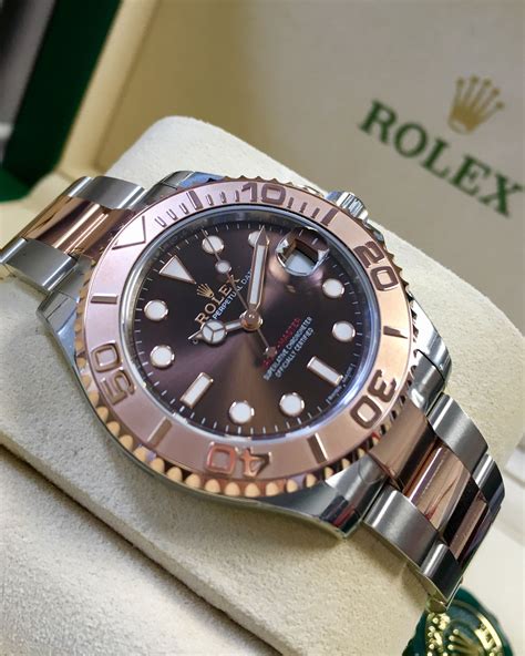 rolex yacht master everose chocolate|yacht master everose gold price.